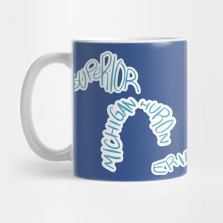 The Great Lakes Named Mug